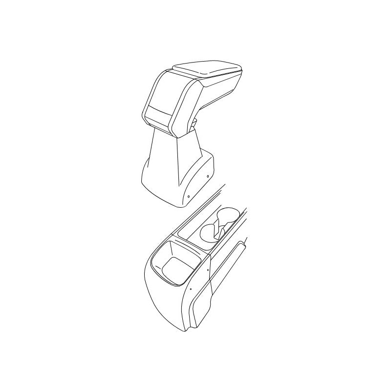 Apoio de Braço Toyota Yaris Cross (2020 > )