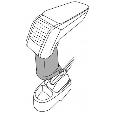 Apoio de Braço Peugeot 107 (2005 > 2014)