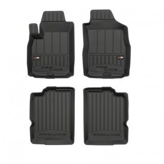 Alfombrillas de goma 3D Fiat Panda 2003–2012 — Premium 3D