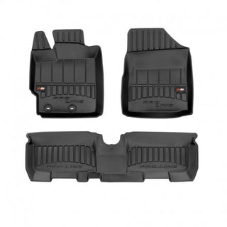 Alfombrillas de goma 3D Toyota Yaris 3 ou 5 puertas 2006–2011 — Premium 3D