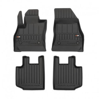 Alfombrillas de goma 3D Fiat 500L 2012–actualidad — Premium 3D