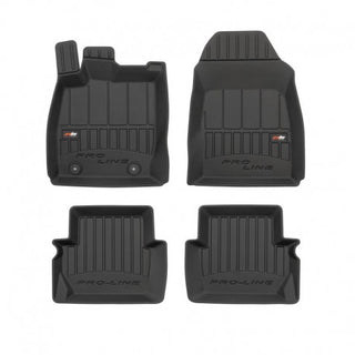 Alfombrillas de goma 3D Ford Fiesta MK6 Restyling 2013–2017 — Premium 3D