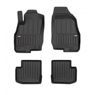 Alfombrillas de goma 3D Fiat Punto Evo 3 puertas 2009–2012 — Premium 3D