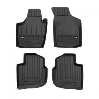 Alfombrillas de goma 3D Škoda Rapid 2013–2019 — Premium 3D