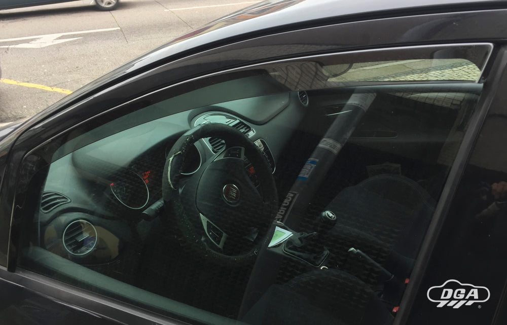 Deflectores de viento FIAT PUNTO EVO Hatch (2009-2018) para versión de 5 puertas