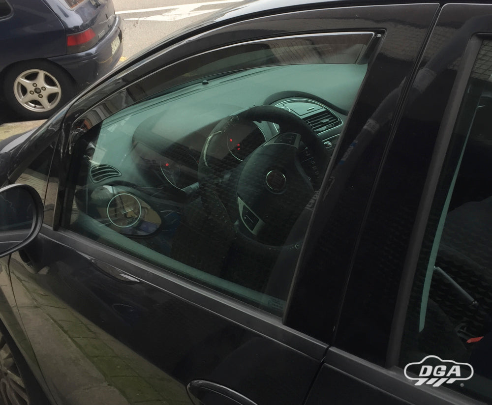 Deflectores de viento FIAT GRAND PUNTO Hatch (2005-2009) para versión de 5 puertas