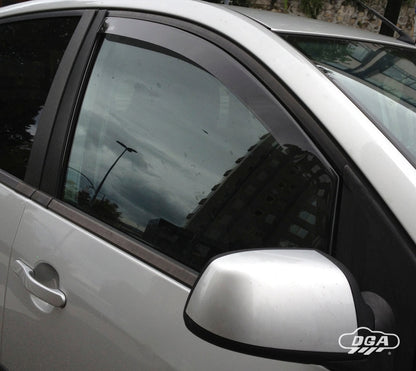 Deflectores de viento FORD FIESTA (2002-2008) para versión de 5 puertas