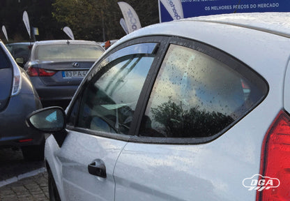 Deflectores de viento FORD FIESTA (2008-2017) para versión de 3 puertas