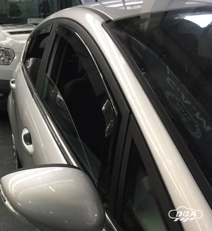 Deflectores de viento FORD FIESTA (2008-2017) para versión de 5 puertas