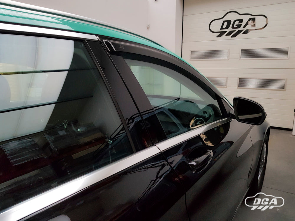 Deflectores de viento MERCEDES C CLASS, CLASE C (2014-2021) para versiones de 4 y 5 puertas