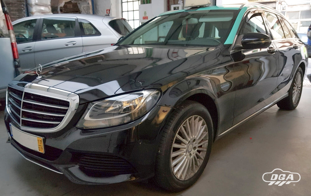 Deflectores de viento MERCEDES C CLASS, CLASE C (2014-2021) para versiones de 4 y 5 puertas