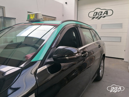 Deflectores de viento MERCEDES C CLASS, CLASE C (2014-2021) para versiones de 4 y 5 puertas