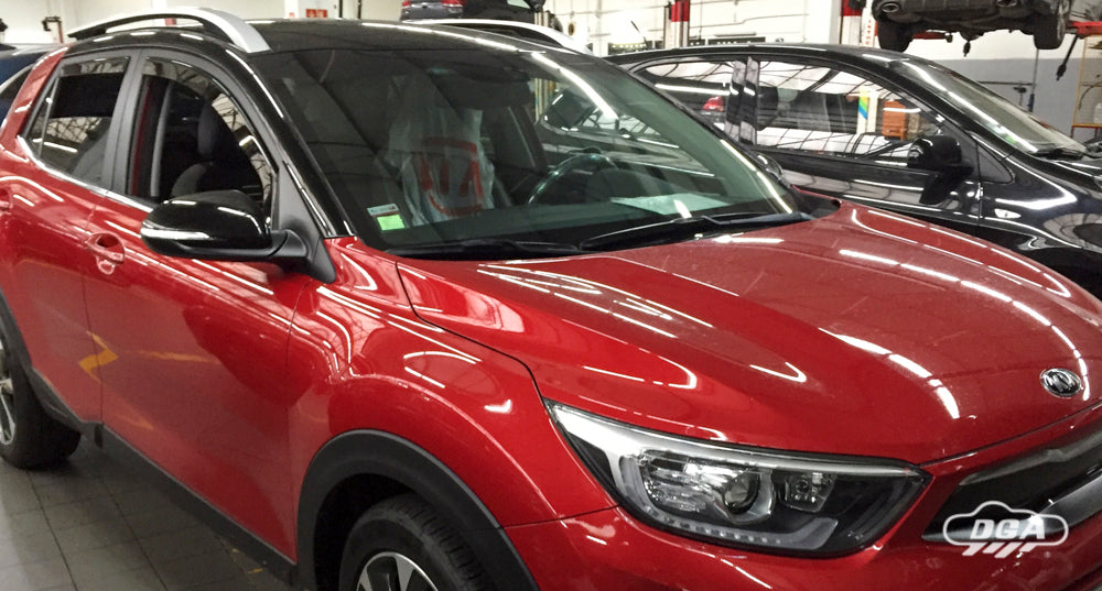 Deflectores de viento KIA STONIC (2017 >) para versión de 5 puertas