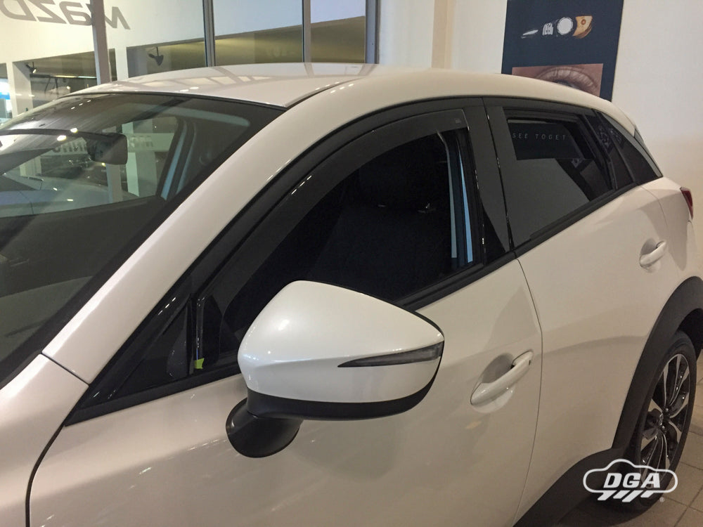 Deflectores de viento MAZDA CX-3 (2015 >) para versión de 5 puertas