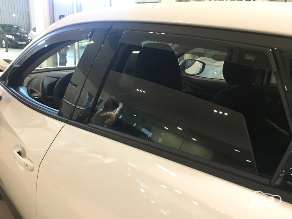 Deflectores de viento MAZDA CX-3 (2015 >) para versión de 5 puertas