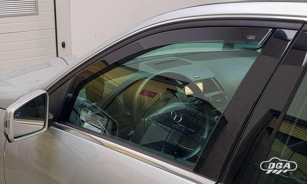 Deflectores de viento MERCEDES C CLASS, CLASE C (2007-2014) para versiones de 4 y 5 puertas