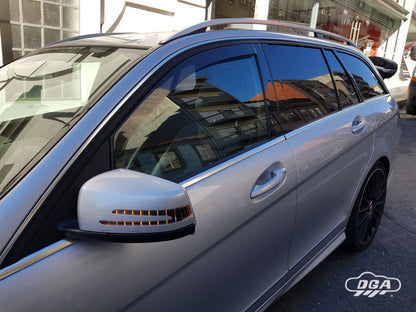 Deflectores de viento MERCEDES C CLASS, CLASE C (2007-2014) para versiones de 4 y 5 puertas