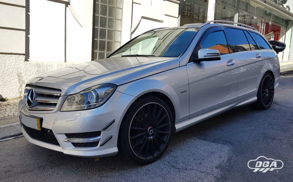 Deflectores de viento MERCEDES C CLASS, CLASE C (2007-2014) para versiones de 4 y 5 puertas