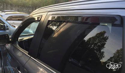 Deflectores de viento MITSUBISHI OUTLANDER (2012 >) para versión de 5 puertas