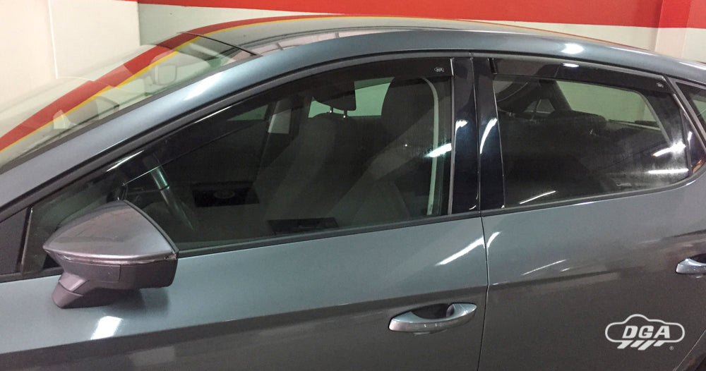 Deflectores de viento SEAT LEON III Hatch (2012-2020) para versión de 5 puertas