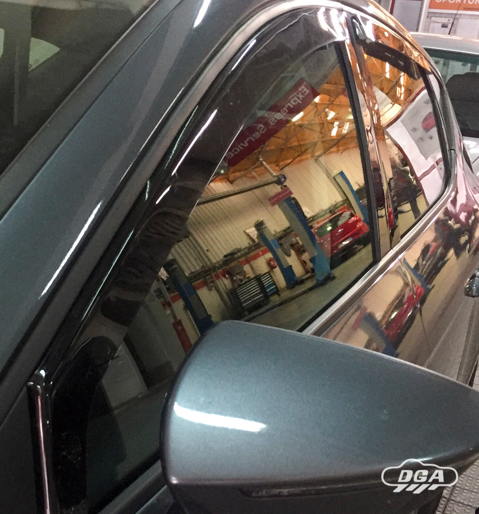 Deflectores de viento SEAT LEON III Hatch (2012-2020) para versión de 5 puertas