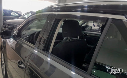 Deflectores de viento VOLKSWAGEN T-ROC (2018-2025) para versión de 5 puertas
