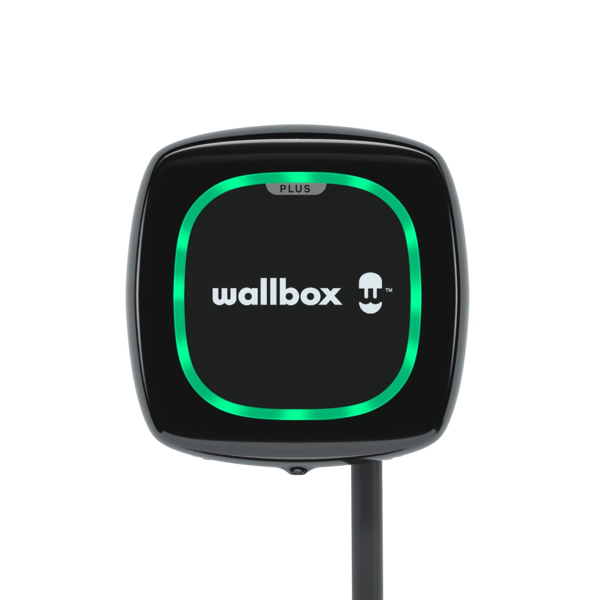 Wallbox Paquete de Carga Solar Pulsar Plus Cargador de vehículo eléctrico (7,4 kW, 5 Metros, Tipo 2, WiFi, Bluetooth, OCPP, Interior/Exterior) Blanco + Power Boost monofásico