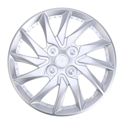BESPORTBLE Tapacubos De Tornillo 14 Pulgadas Tapacubos de 14 Pulgadas Tapa de La Tapas de Las del Coche Estuche de Tapacubos para Accesorios de Autoajuste del del Coche (Azul) Tapas para Llantas