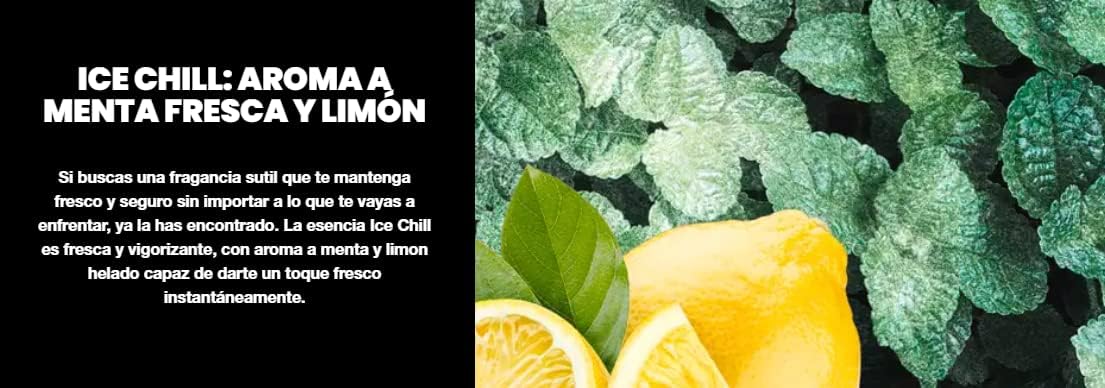 AXE Ambientador de carro para grade - 30 dias de frescura intensa com fragrância Ice Chill - design elegante, discreto e duradouro para uma viagem refrescante e sofisticada