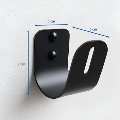 Soporte de Cable Tipo 2, Soporte de Pared para Cable de Carga - Soporte Robusto con Bordes Lisos, Incluye Accesorios de Montaje