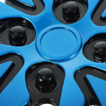 BESPORTBLE Tapacubos De Tornillo 14 Pulgadas Tapacubos de 14 Pulgadas Tapa de La Tapas de Las del Coche Estuche de Tapacubos para Accesorios de Autoajuste del del Coche (Azul) Tapas para Llantas