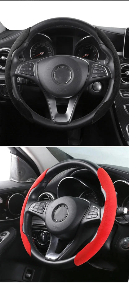 Capa Desportiva para Volante Automóvel: Antiderrapante, Conforto, Premium