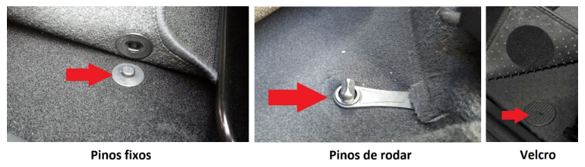 Tapetes Automóvel Personalizado