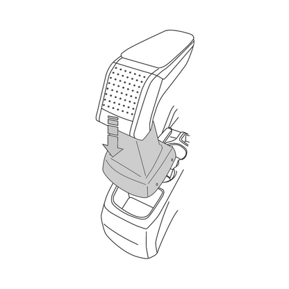 Reposabrazos Fiat Punto Evo (2009 &gt; 2012)