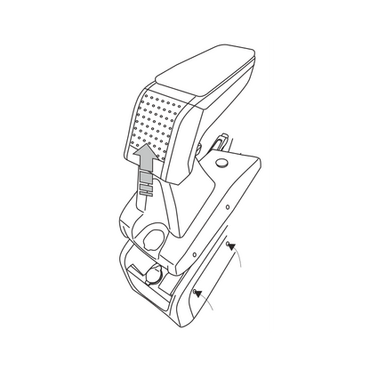Reposabrazos Fiat Punto Evo (2009 &gt; 2012)