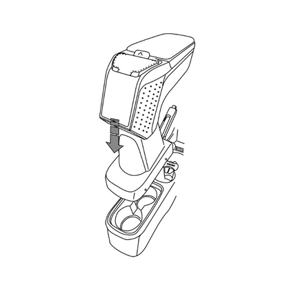 Apoyabrazos Ford Ka+ (2014 &gt;)