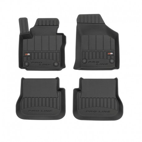 Tapetes de borracha Premium 3D Volkswagen Caddy III Van 2003–2020