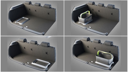 Cesto para bagageira do carro