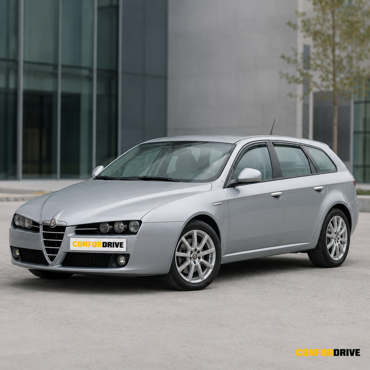 Deflectores de viento ALFA ROMEO 159 Sportwagon SW (2006-2011) para versión de 5 puertas