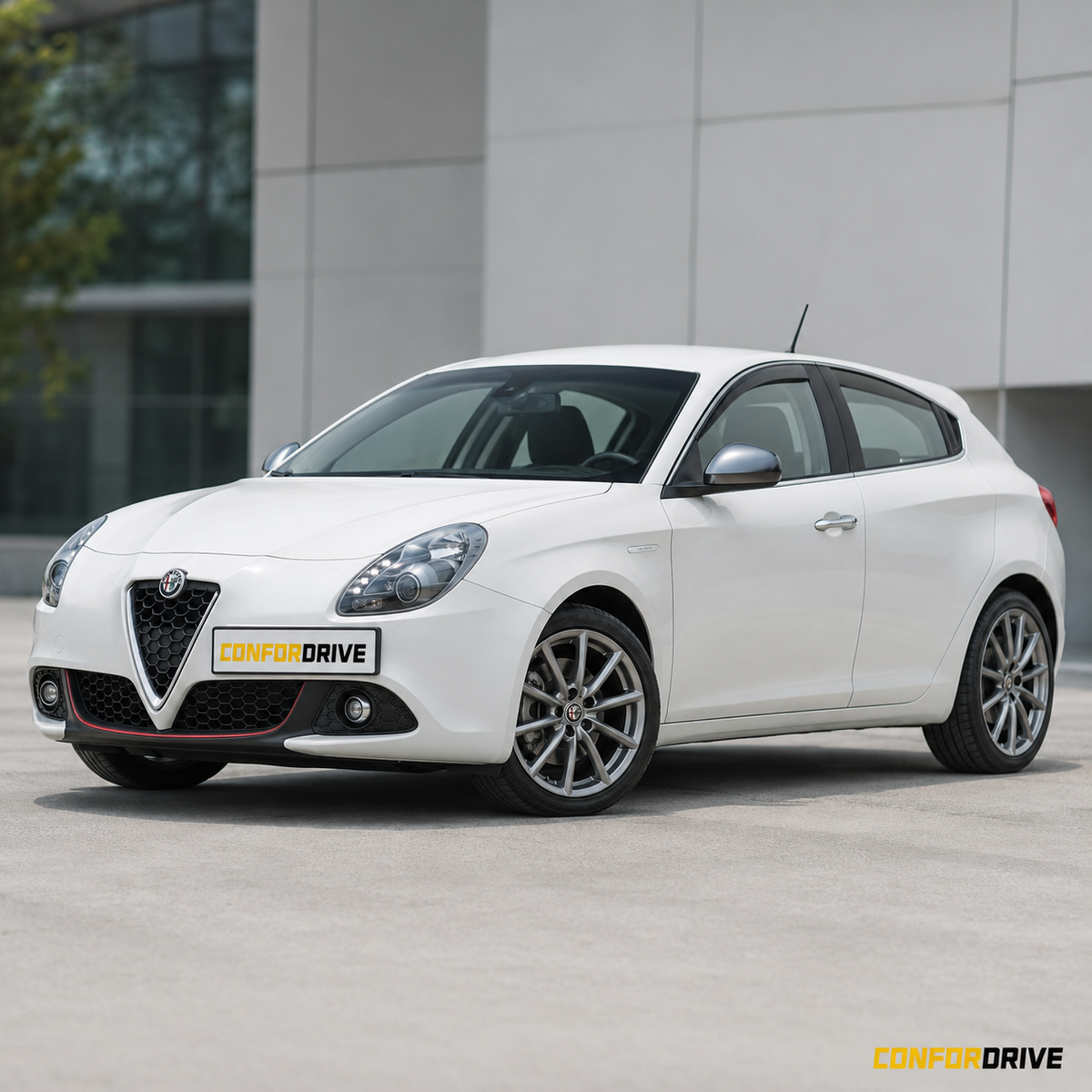 Deflectores de viento ALFA ROMEO GUILIETTA (2010-2020) para versión de 5 puertas