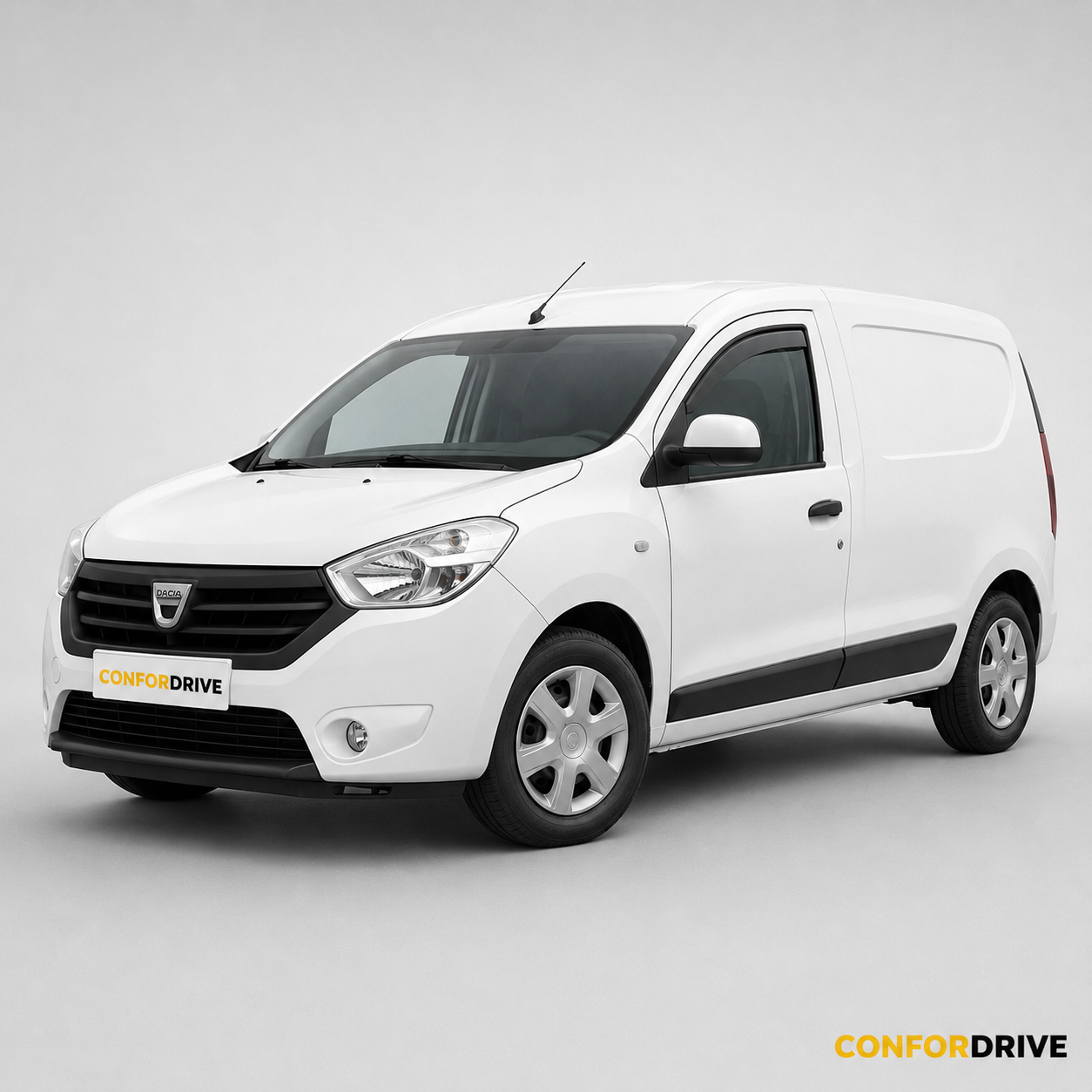 Dacia Dokker Van 2013-2021 com chuventos interiores nas portas da frente