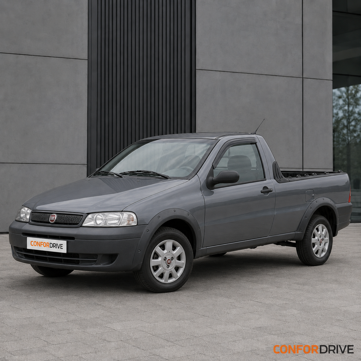 Deflectores de viento FIAT STRADA II (1998-2020) para versión de 2 puertas