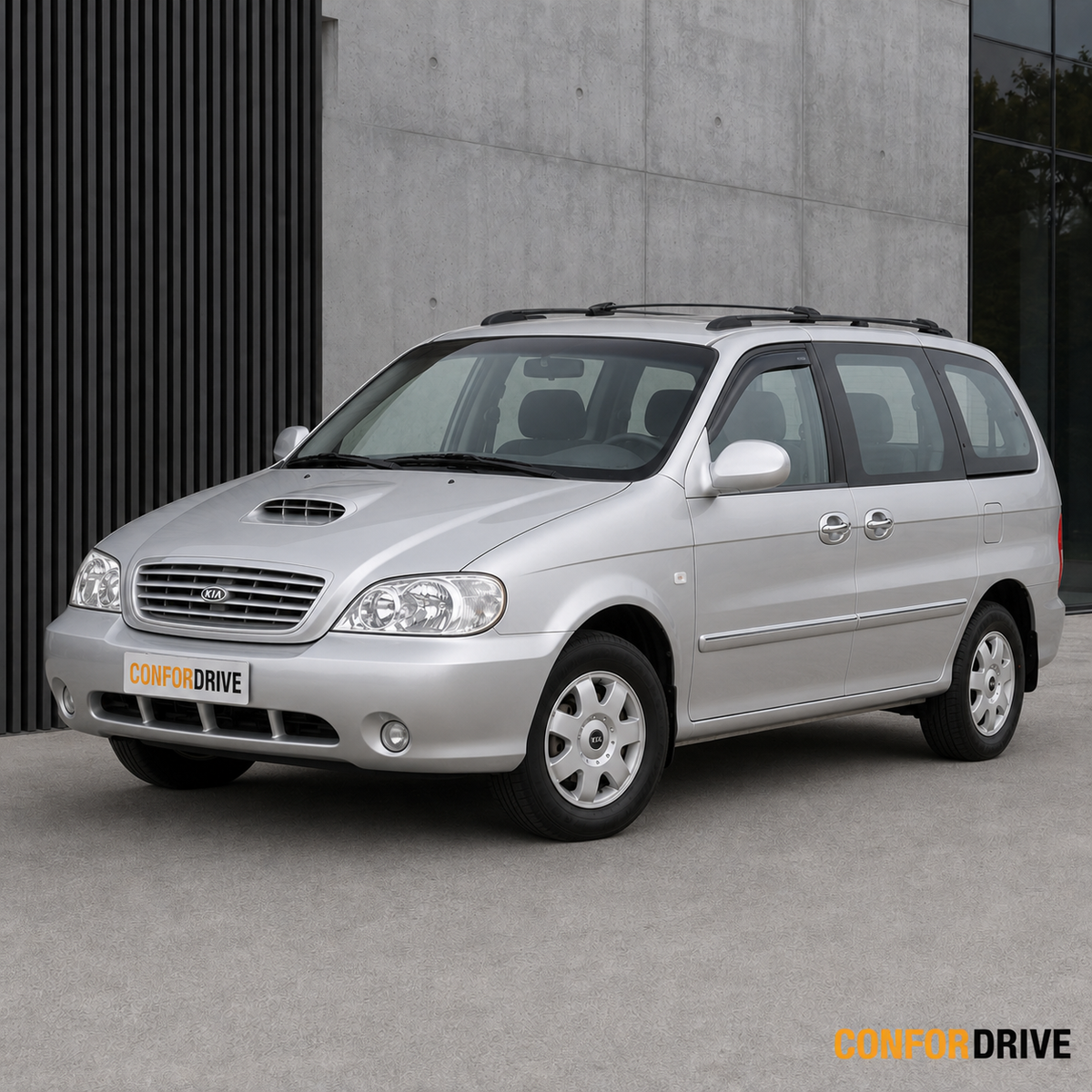 Deflectores de viento KIA CARNIVAL (1999-2005) para versión de 4 puertas