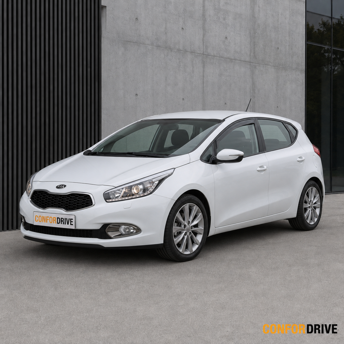Deflectores de viento KIA CEED (2012-2018) para versión de 5 puertas