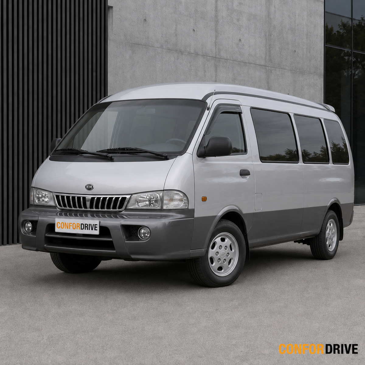 Deflectores de viento KIA PREGIO (1997-2006) para versión de 3 puertas