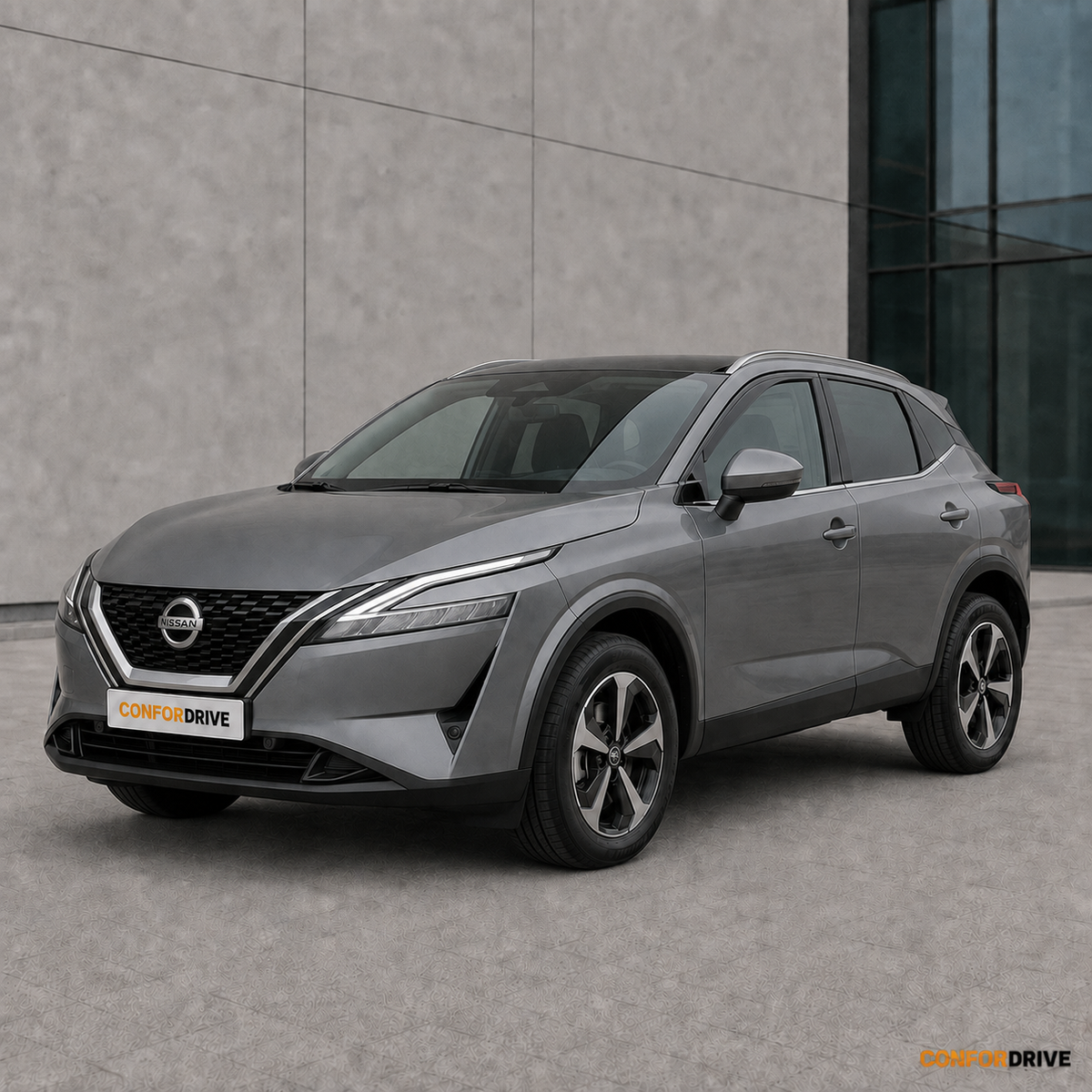 Deflectores de viento NISSAN QASHQAI (2022 >) para versión de 5 puertas