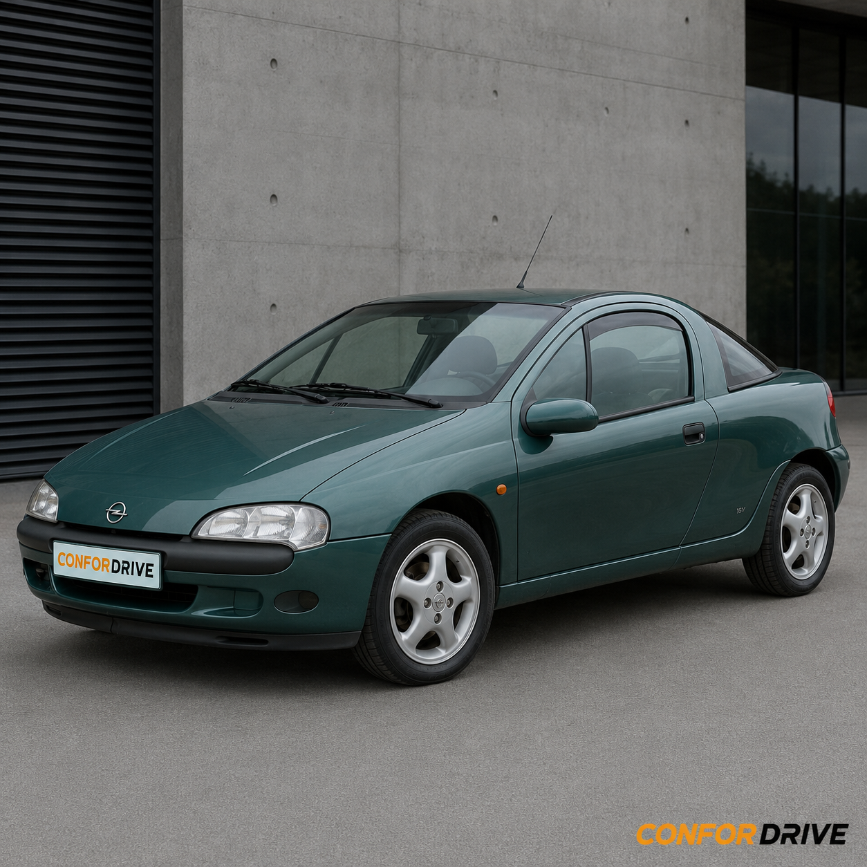 OPEL TIGRA (1) (1994-2000) com chuventos CONFORDRIVE nas portas dianteiras