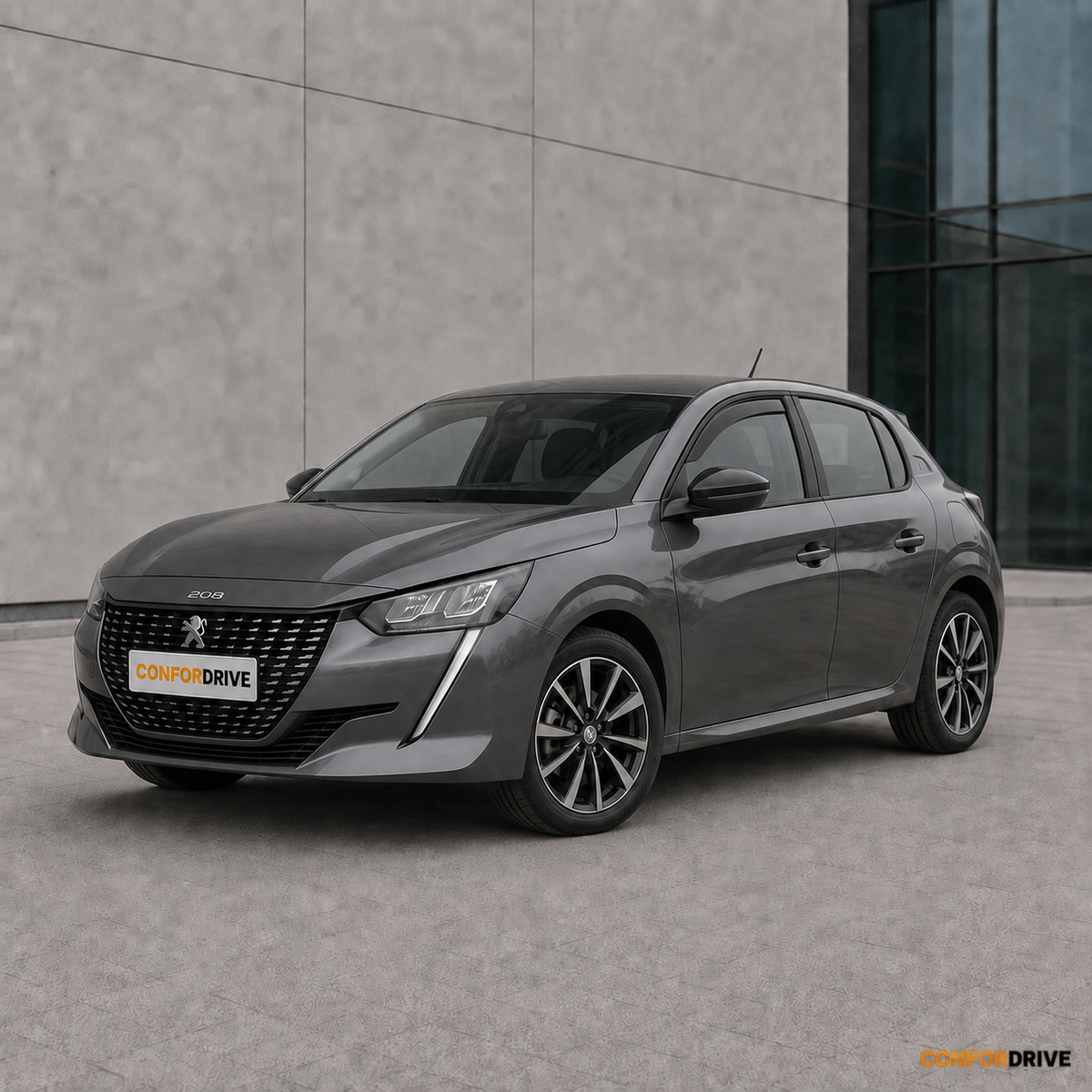 Deflectores de viento PEUGEOT 208 II (2019 >) para versión de 5 puertas