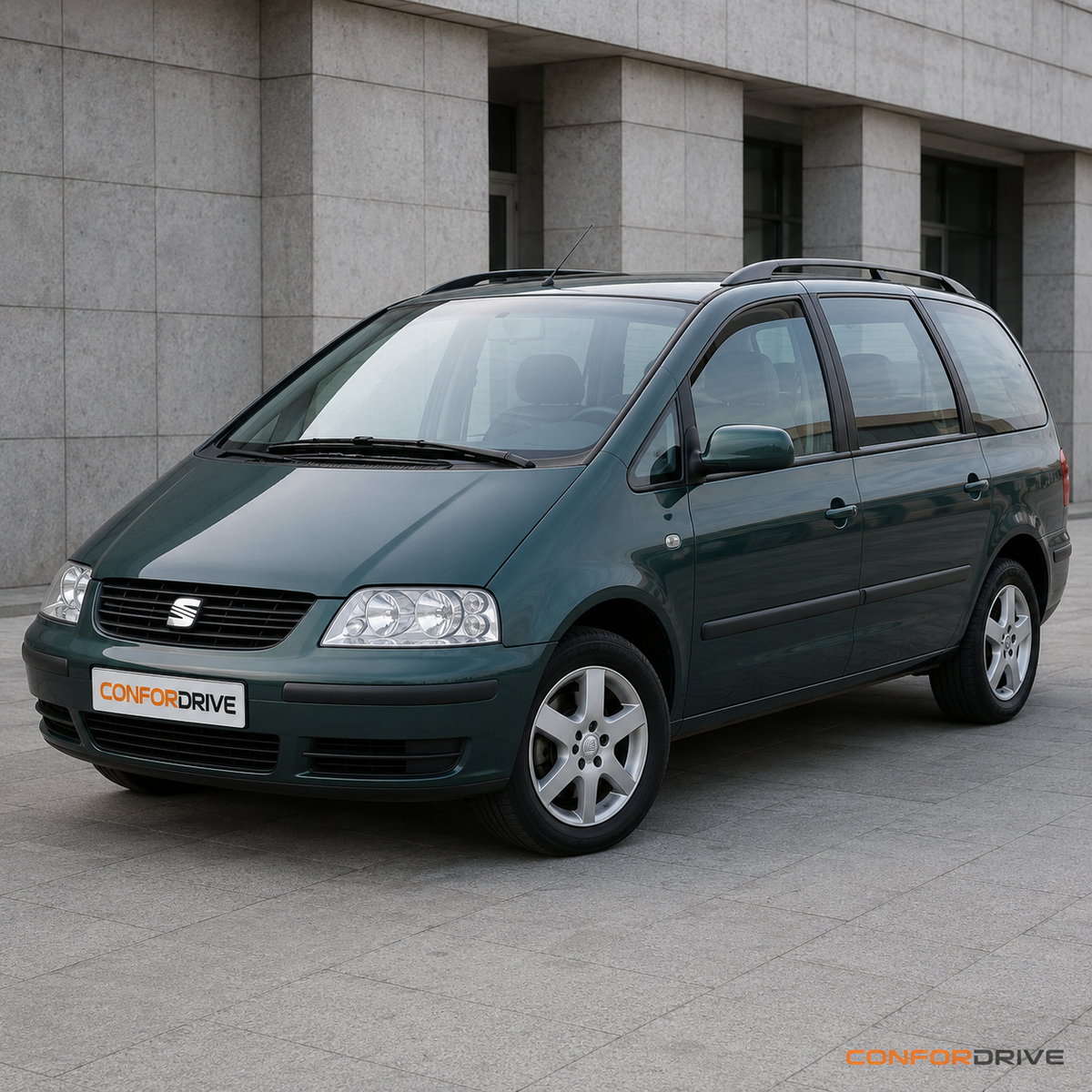Deflectores de viento SEAT ALHAMBRA (1996-2010) para versión de 5 puertas