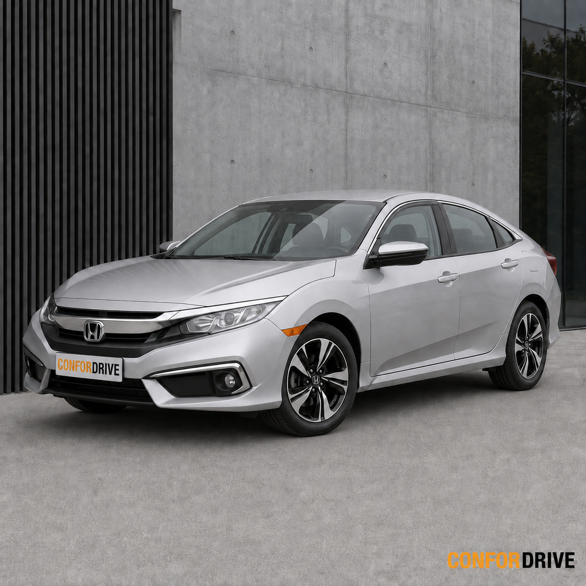 Deflectores de viento HONDA CIVIC Sedan (2017 >) para versión de 4 puertas